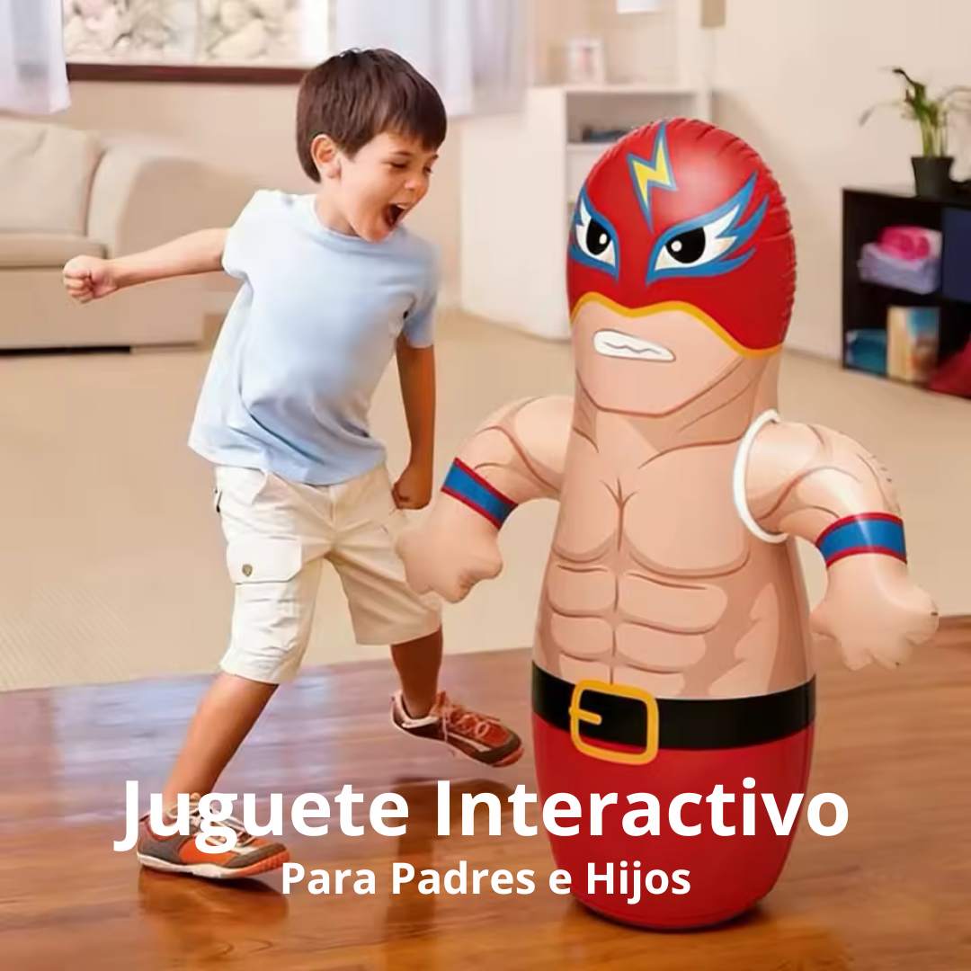 Saco De Boxeo Infantil Inflable