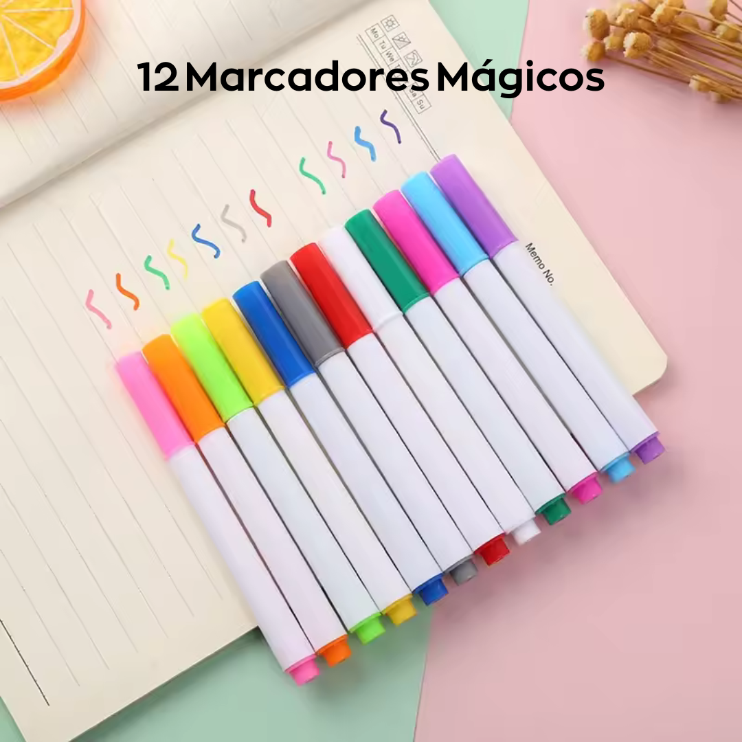 12 Marcadores Mágicos